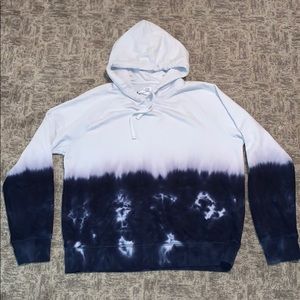 tie dye hoodie gap